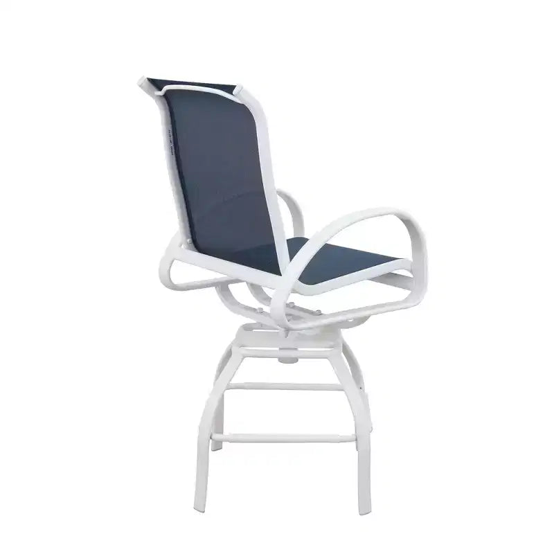 Courtyard Casual Santa Fe 3 pc Balcony Height 36 Round Dining Set Includes one 36 Balcony Table and two Balcony Swivel Stools
