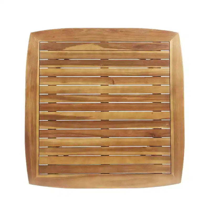 Christopher Knight Home Damas Outdoor Acacia Wood and Wicker 5 Piece Dining Set with Cushion