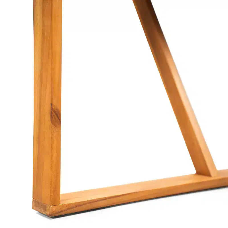 Christopher Knight Home Nori Ensemble de salle à manger extérieur 7 pièces moderne en bois d'acacia avec cordon tissé à la main