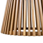 Christopher Knight Home Siddharth Modern 5 Piece Acacia Wood Patio Dining Set with Round Slatted Table