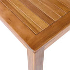 Ensemble de salle à manger d'extérieur 5 pièces Whisen résistant aux intempéries, table ronde extensible et 4 chaises en rotin