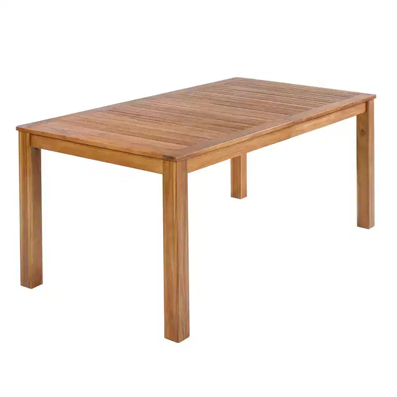 GDFStudio Nicolas – Ensemble de salle à manger 5 pièces en bois et métal avec 4 fauteuils en rotin tressé