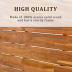 Whisen 7-piece Rustic Wood Outdoor Dining Set - Seats 8, Patio Furniture Set with Removable Cushions, Chairs and Bench, Weather Resistant - Natural