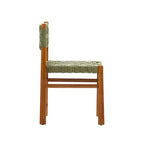Christopher Knight Home Francine 7 Piece Outdoor Rustic Woven Wicker Acacia Wood Dining Set with Expandable Slatted Table