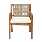 Christopher Knight Home Petronela Salon de jardin 7 pièces en bois d'acacia et rotin