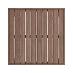 Ensemble de patio Martha Stewart Bedford en aluminium 3 pièces, 2 tabourets de bar avec coussins, table de patio carrée de 35,5 po