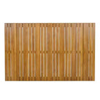Christopher Knight Home David Patio Modern Steel 5-Piece Dining Set Wood-Top Table and 4 Woven Wicker Chairs