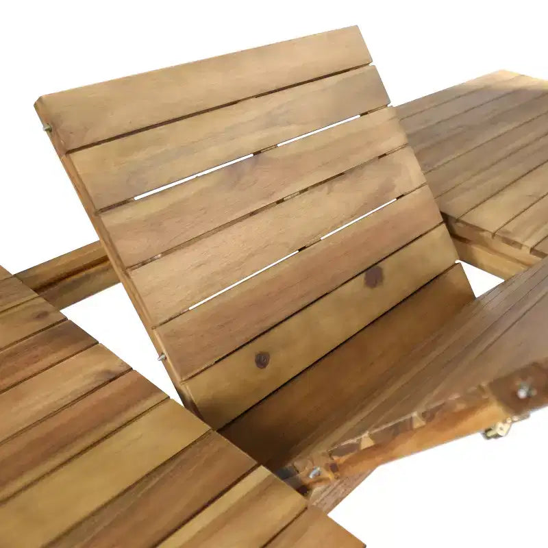 Christopher Knight Home Rasmus Ensemble de salle à manger moderne 7 pièces en acacia pour terrasse avec table à lattes extensible et coussins
