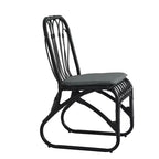 7-Piece Outdoor Dining Set for 6 with Woven Rattan Chairs, 72 Rectangular Patio Dining Table with Acacia Wood Top for Backyard, Deck-Panipeachy