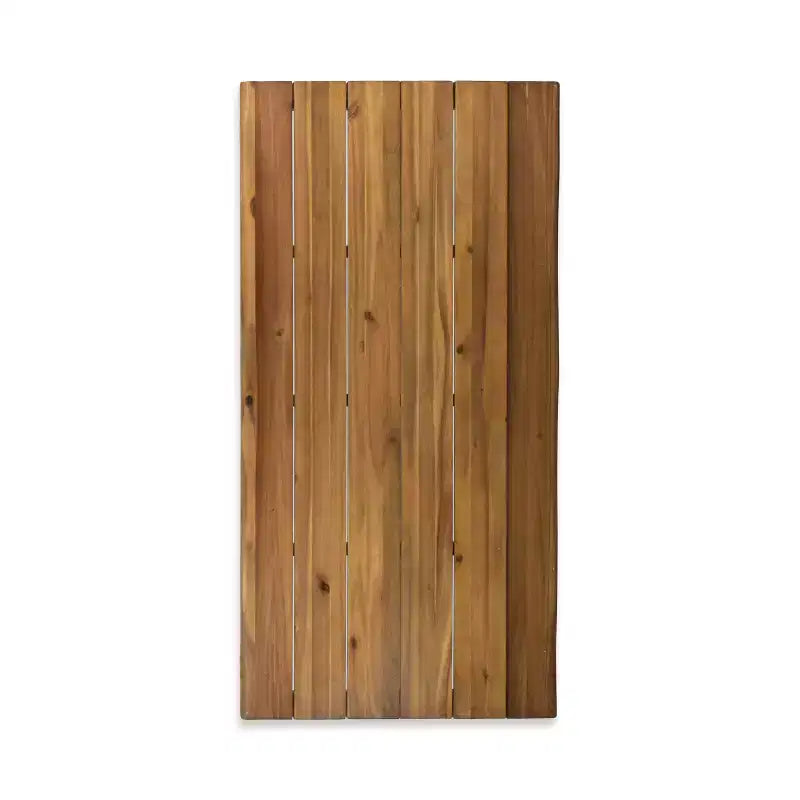 Christopher Knight Home Mille Salle à Manger d'Extérieur Rustique 7 Pièces en Bois d'Acacia avec Coussins