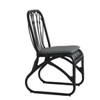 Christopher Knight Home Zion Table à Manger Moderne 7 Pièces en Bois d'Acacia avec Chaises en Rotin et Fer pour Patio