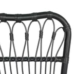 Christopher Knight Home Bruni Modern 7 Piece Patio Iron and PE Rattan Dining Set with Oval Table