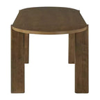 Christopher Knight Home Dori - Ensemble de salle à manger moderne 7 pièces en bois d'hévéa et fer forgé avec table ovale et détails en rotin synthétique