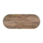 Christopher Knight Home Bobby Ensemble de salle à manger 7 pièces en bois d'acacia et rotin pour terrasse, style ferme