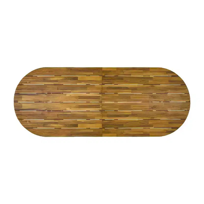 Christopher Knight Home Bobby Ensemble de salle à manger 7 pièces en bois d'acacia et rotin pour terrasse, style ferme