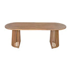 Christopher Knight Home Bobby Ensemble de salle à manger 7 pièces en bois d'acacia et rotin pour terrasse, style ferme