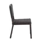 Christopher Knight Home Bobby Ensemble de salle à manger 7 pièces en bois d'acacia et rotin pour terrasse, style ferme