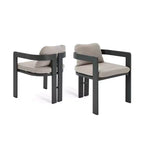 ModernLuxe 7pcs Outdoor Dining Set for 6, Patio Furniture Set Garden Dining Table Set with 6 Chairs with Cushions & Weather-Resistant Frame