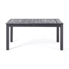 Christopher Knight Home Rani Modern 9 Piece Acacia Dining Set with Expandable Slatted Table and Cushions