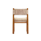 Ensemble de salle à manger d'extérieur Christopher Knight Home Fineas 9 pièces style bohème en bois d'acacia avec table à lattes extensible et motif en osier