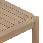 Christopher Knight Home Oksana - Ensemble de salle à manger d'extérieur 7 pièces de style rustique en acacia avec table rectangulaire à lattes et motif en osier