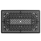 5-Piece Rectangular Cast Aluminum Patio Dining Set for Outdoor Backyard Garden Deck Poolside with Cushions