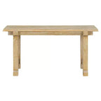 GDFStudio Dickey Space-Saving 6 Piece Farmhouse Dining Set with Solid Wood Frame