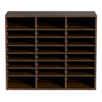 Multi-Purpose Office Literature Organizers with 24 Compartments and Adjustable Shelves Perfect Addition to Any Space