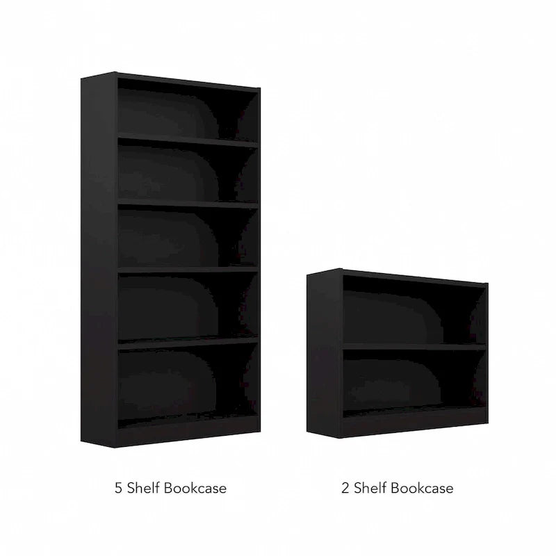 Libreria a 5 ripiani alta universale di Bush Furniture