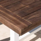 Ensemble de salle à manger d'extérieur rustique en bois Carlisle 3 pièces - Christopher Knight Home