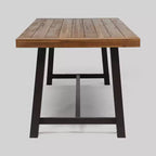 Ensemble repas pique-nique 3 pièces en bois d'acacia Carlisle - Christopher Knight Home