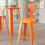 Ensemble de salle à manger d'extérieur 3 pièces Merrick Lane avec table et tabourets hauteur bar