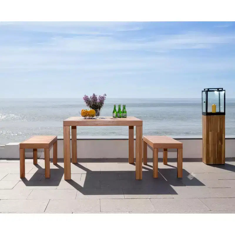 Dario 3 Piece Set With Two Benches - Indoor/Outdoor - PAT7029 - Safavieh