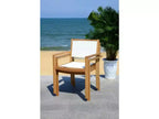 Chante Round Table 5 Piece Set - Indoor/Outdoor - PAT7041 - Natural/Beige - Safavieh