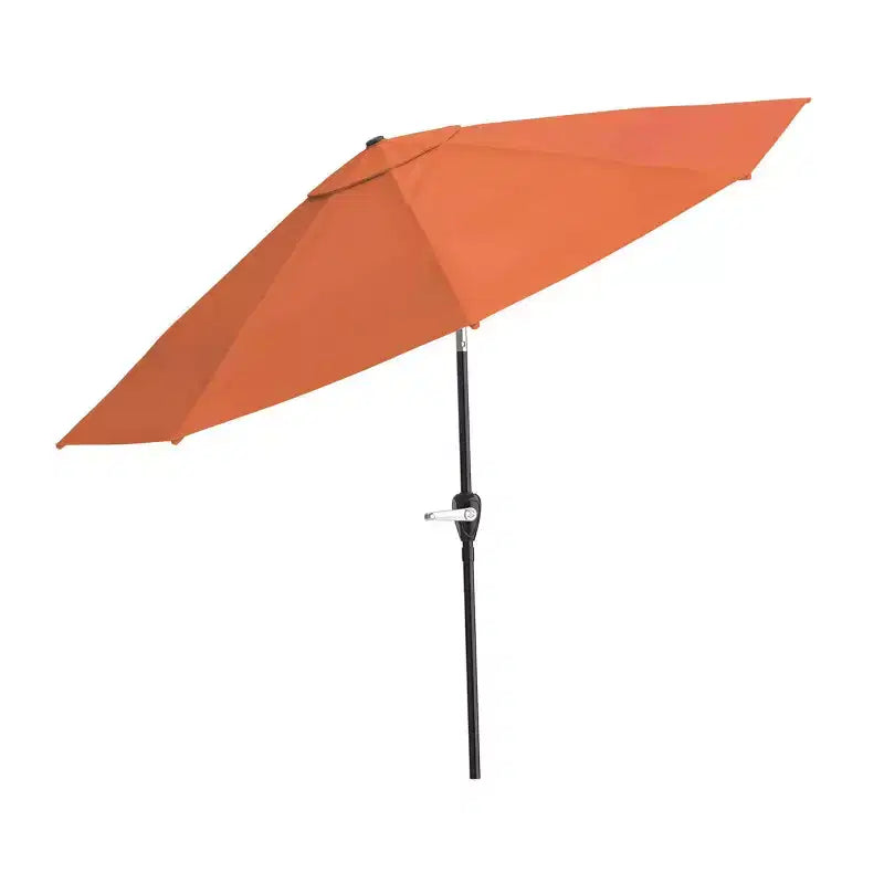 Alaterre Furniture Ensemble de salle à manger d'extérieur 8 pièces, table Weston avec parasol inclinable automatique de 3 m