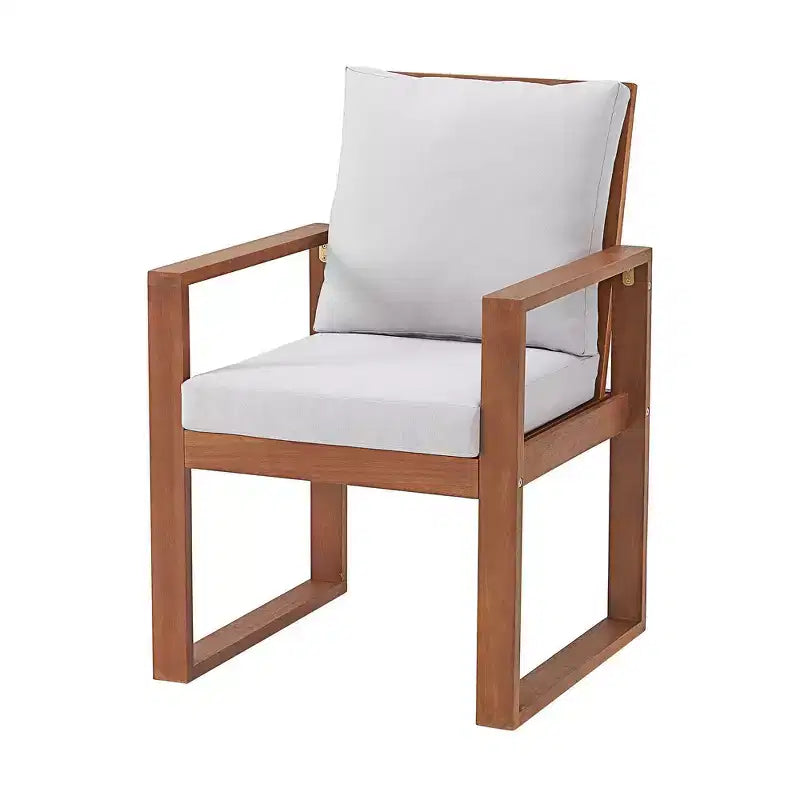 Alaterre Furniture Ensemble de salle à manger d'extérieur 8 pièces, table Weston avec parasol inclinable automatique de 3 m