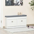 Modern Shoe Rack Bench for Entryway