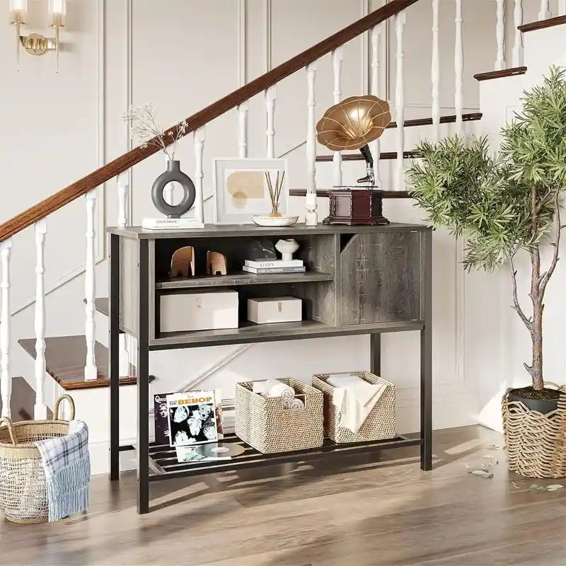 Mobile bar con credenza contenitore per cucina - 35P x 106L x 84A cm
