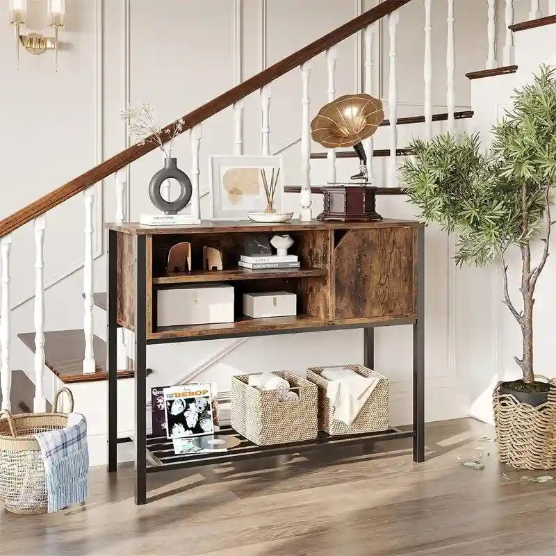 Mobile bar con credenza contenitore per cucina - 35P x 106L x 84A cm