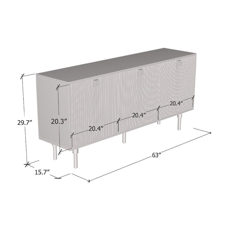 Credenza classica con ante – Madia da soggiorno e sala da pranzo