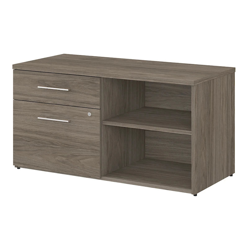 Mobile Basso con Cassetto per Cartelle e Cassetti con Serratura – 45L x 21P x 24A