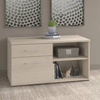Mobile Basso con Cassetto per Cartelle e Cassetti con Serratura – 45L x 21P x 24A