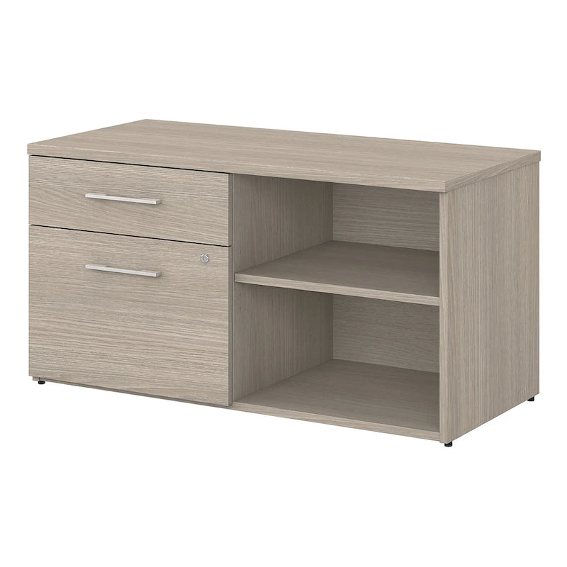 Mobile Basso con Cassetto per Cartelle e Cassetti con Serratura – 45L x 21P x 24A