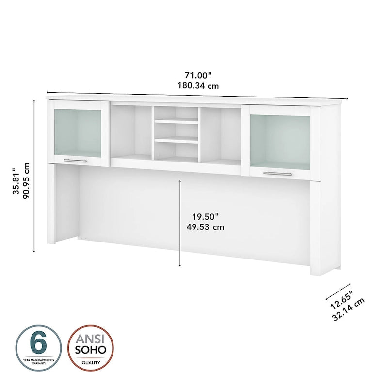 Cassettiera da 72W per scrivania a L