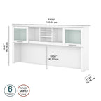 Cassettiera da 72W per scrivania a L