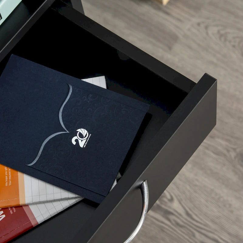 Organizzatore di mobili contenitori con cassetti e armadietto, supporto stampante con rotelle