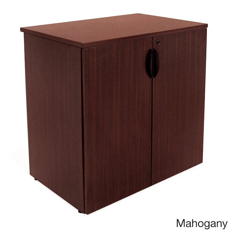 Armadietto portaoggetti con serratura alto 89 cm con ripiani regolabili – 89L x 61P