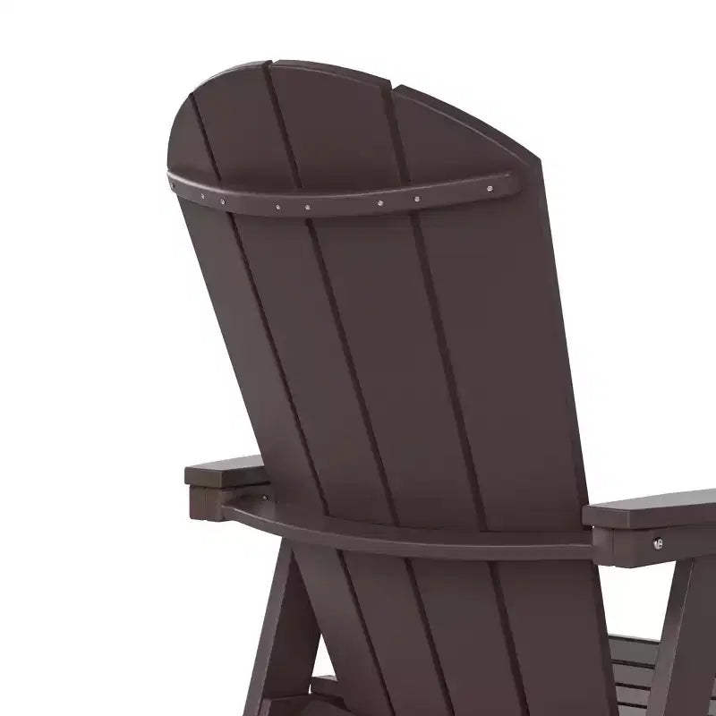 WestinTrends 5 Piece Outdoor Patio Dining Round Table and Curved Back Armchair Set