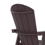 WestinTrends 5 Piece Outdoor Patio Dining Round Table and Curved Back Armchair Set