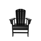 WestinTrends 5 Piece Outdoor Patio Dining Round Table and Curved Back Armchair Set
